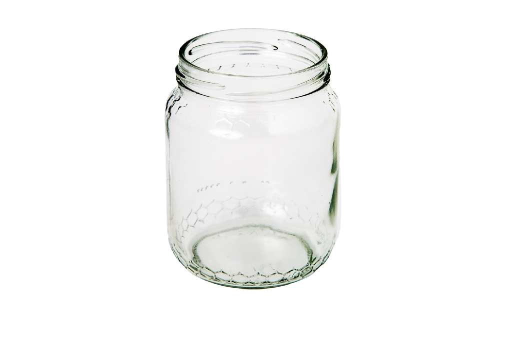 Pot de 500 g en forme de peigne