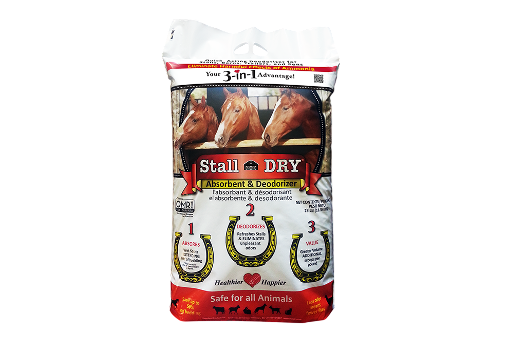 Stall Dry Absorbent and Deodorizer - 25lbs