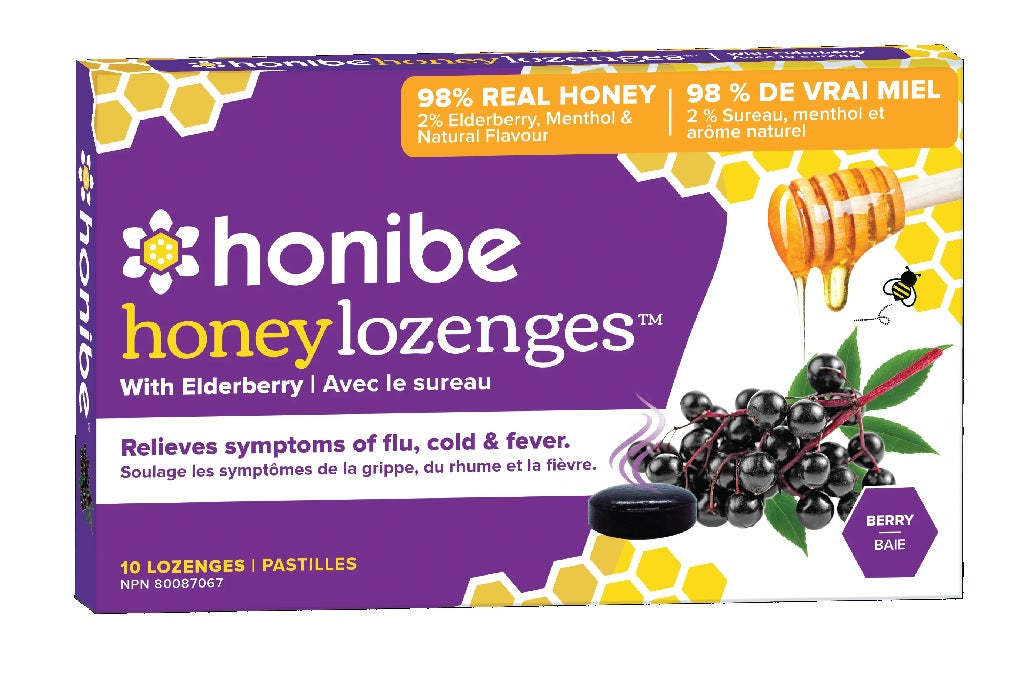 Pastilles au miel Honibe - Sureau
