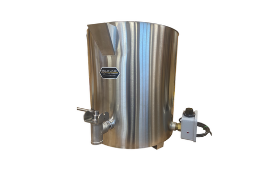 Réservoir d'embouteillage/fondeur de cire de 10 gallons