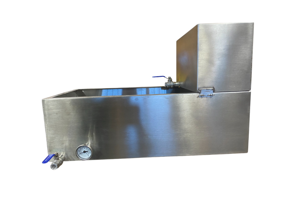 Maple Sugaring Boiling Pan with Warming Pan - 30" x 16" x 9.5"