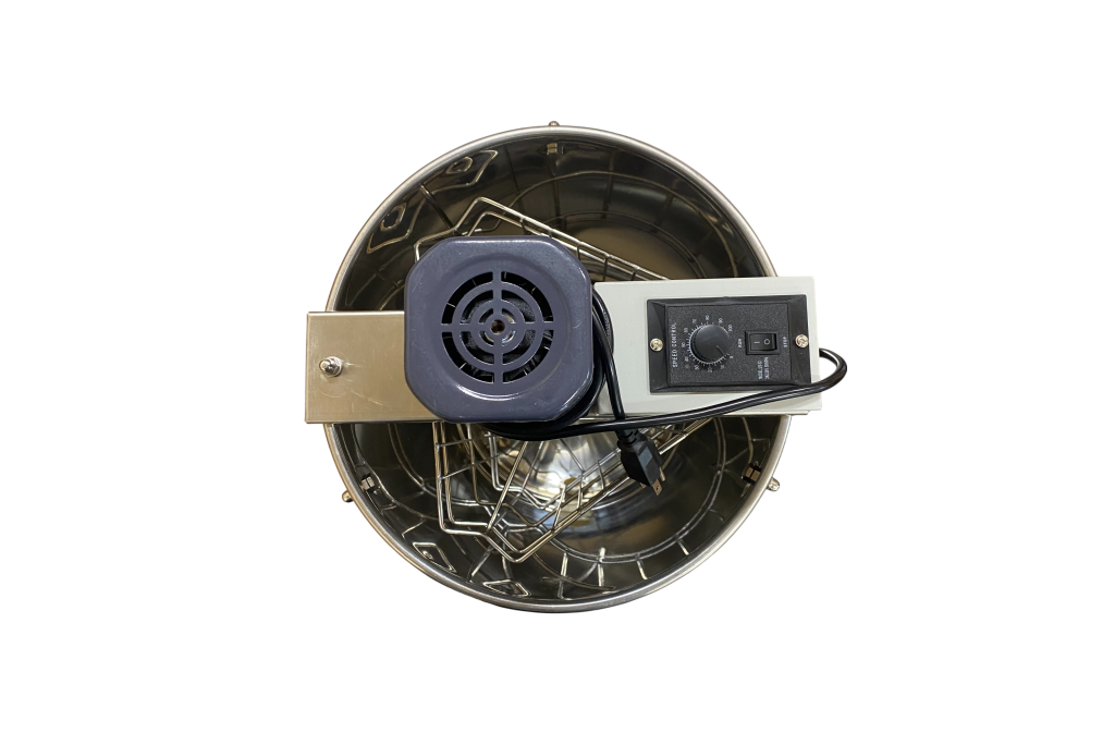 Motorized 3-Frame Honey Extractor