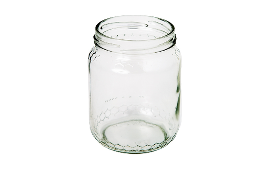 Pot de 500 g en forme de peigne