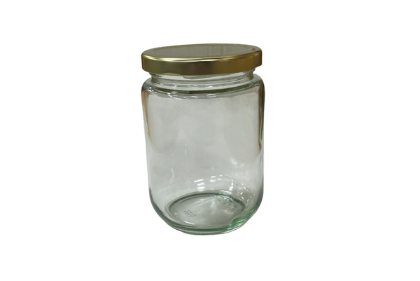 Pot en verre uni de 500 g