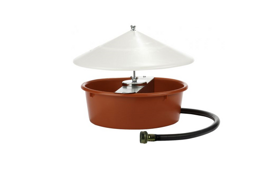 Abreuvoir automatique pour volaille avec couvercle