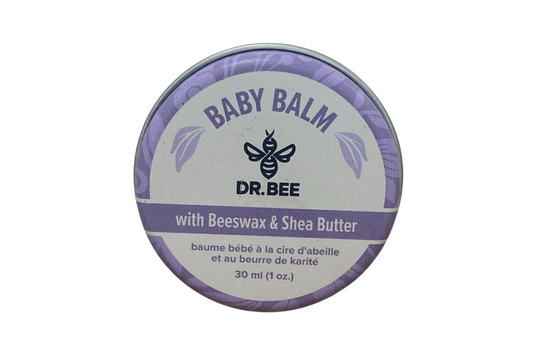 Baume pour bébé à la cire d'abeille et au beurre de karité