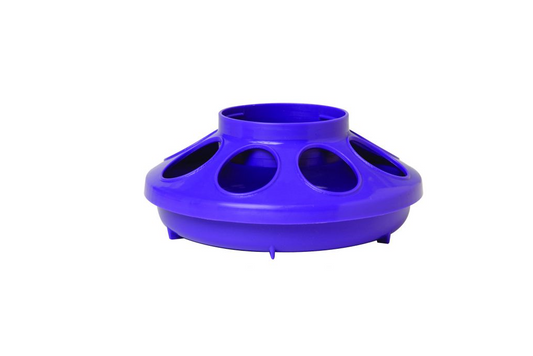 Base de mangeoire en plastique de 1 pinte