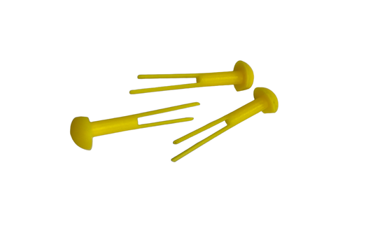 Broches de support en plastique