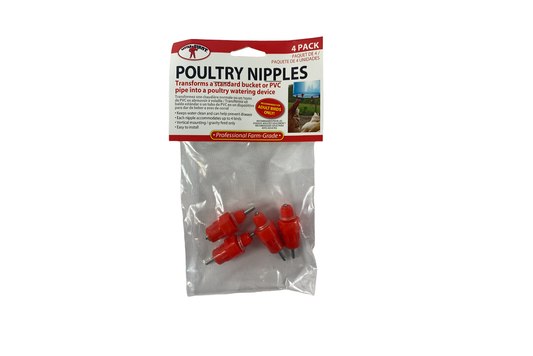 Tétines pour volaille - Lot de 4