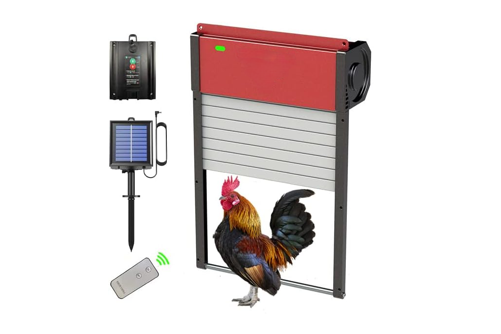 Automatic Roller Shutter Coop Door