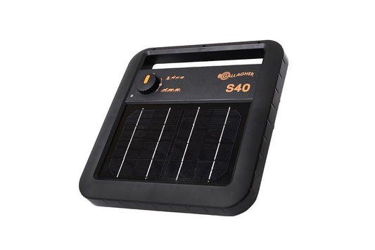 Électrificateur de clôture solaire Gallagher S40