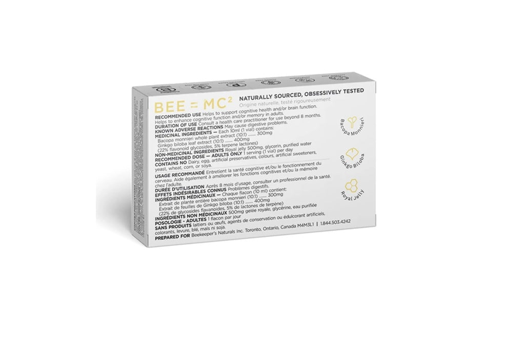 Carburant cérébral B.LXR de Beekeeper's Naturals