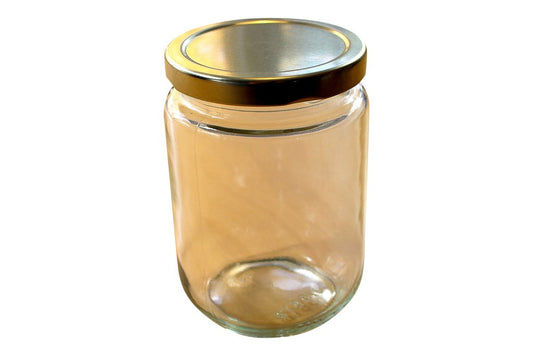 Pot en verre uni de 1 kg