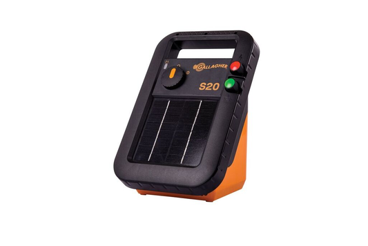 Électrificateur de clôture solaire Gallagher S20